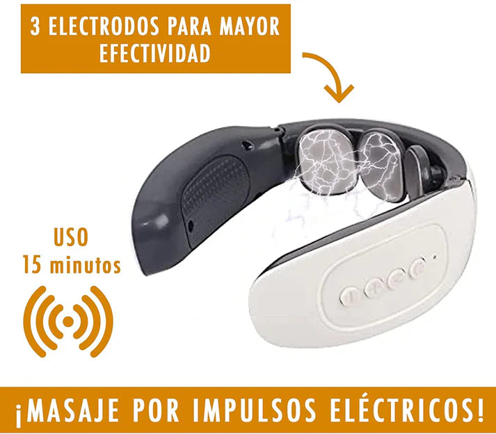 Alivio Instantáneo: Masajeador Cervical